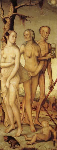 Hans Baldung Grien The Three Ages and Death Sweden oil painting art